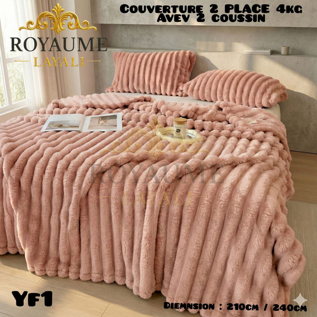 Palaide Velours Lapin 4kg (2 Places + 2 Coussins)