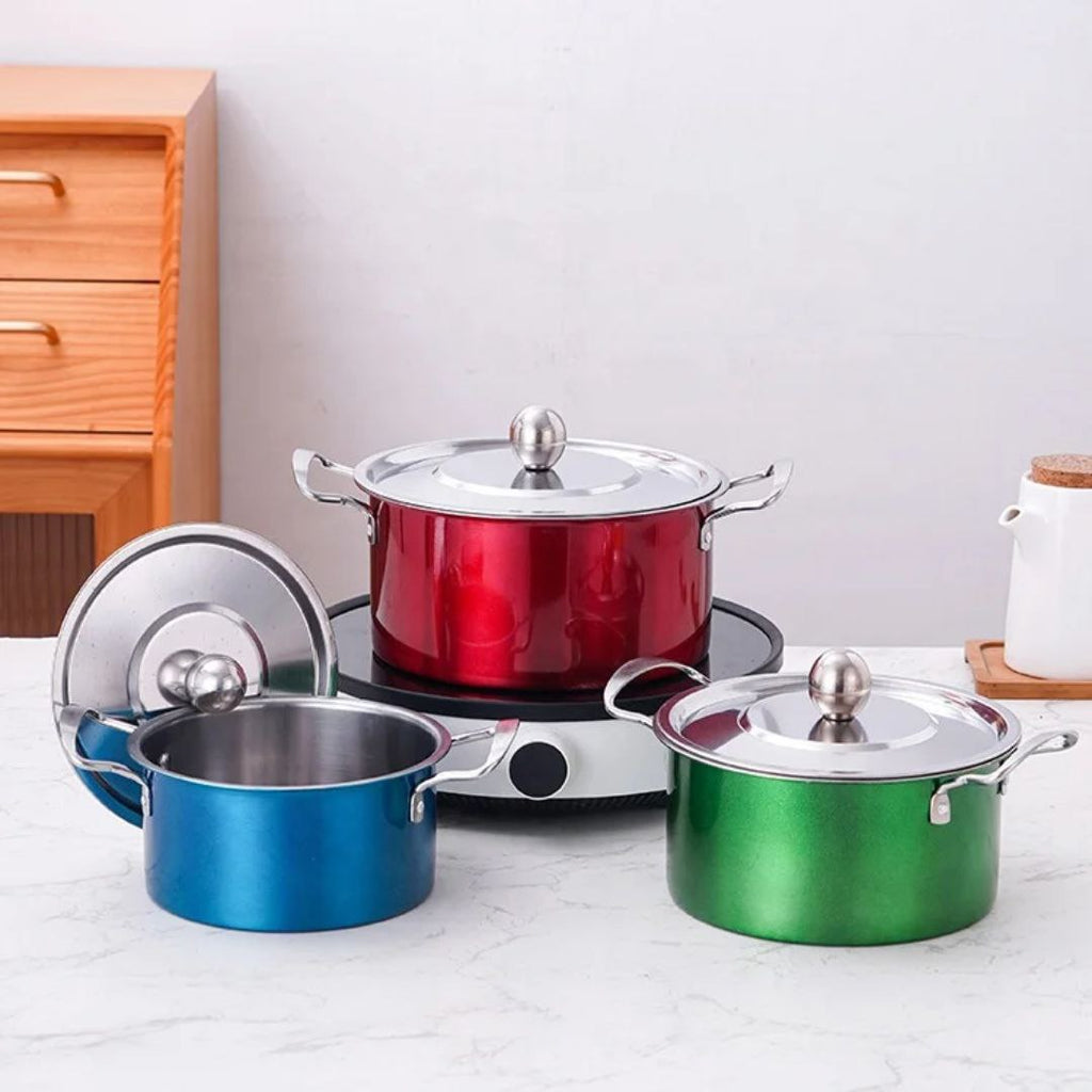 Set 3 Faitous Inox Colores 6 PCs