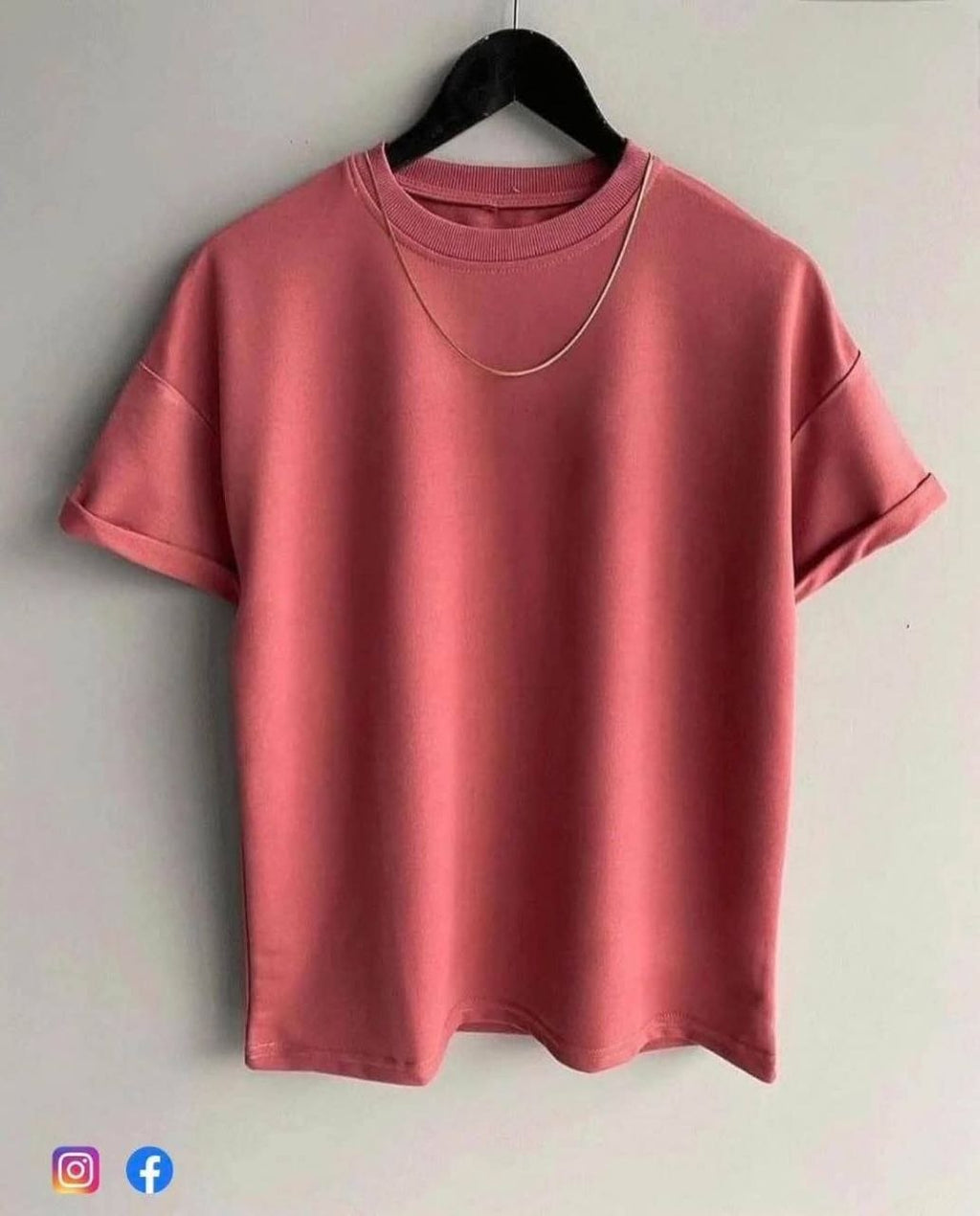 T-shirt Oversize Uni Rose Terracotta