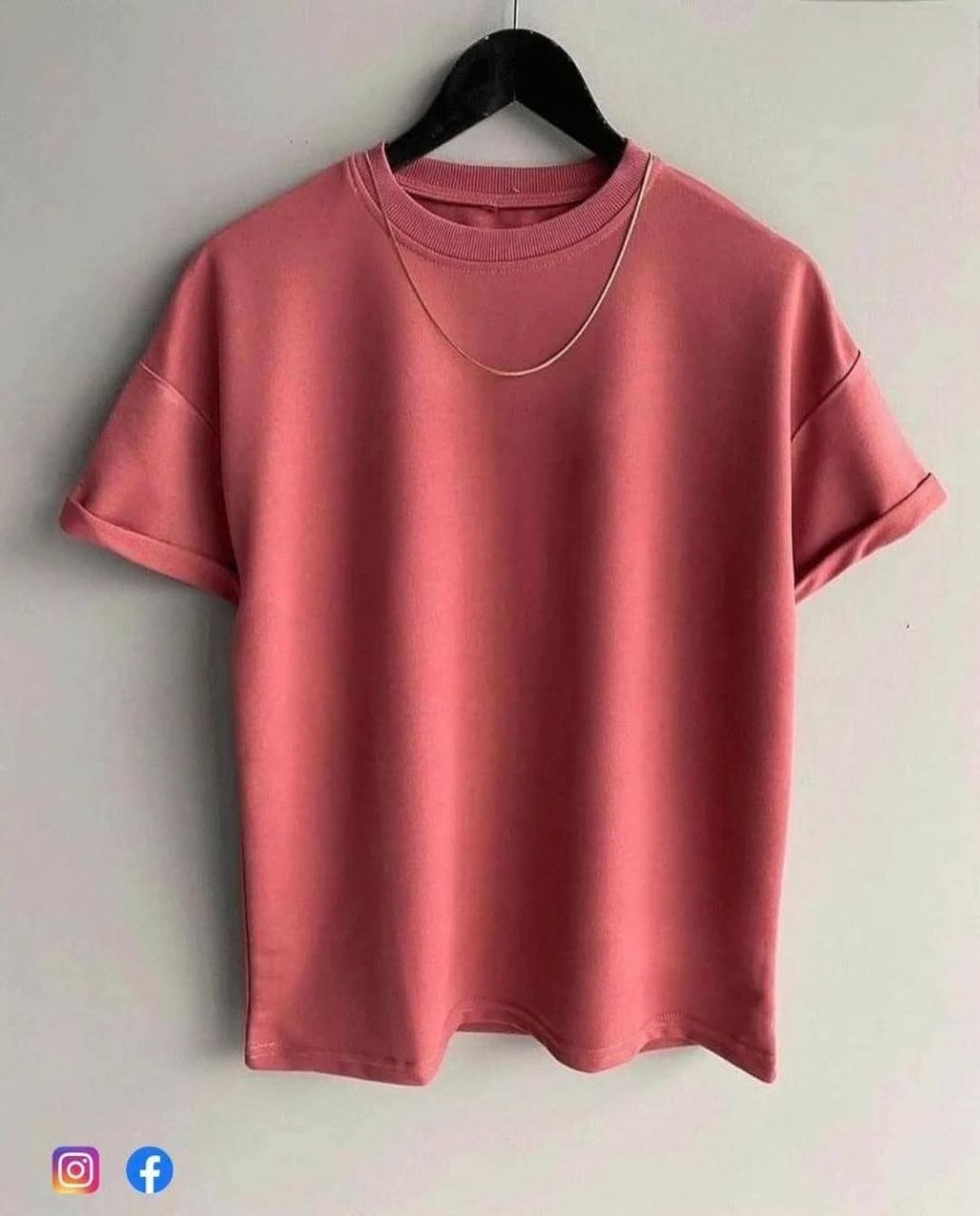 T-shirt Oversize Uni Rose Terracotta