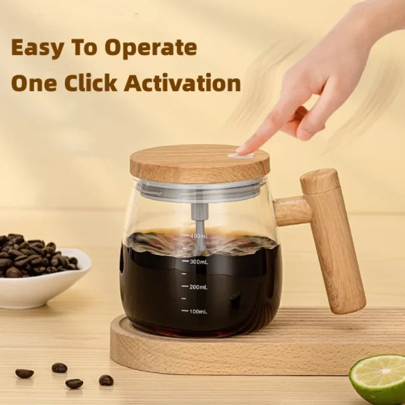 ✨ Tasse Mélangeuse Automatique – Rechargeable USB