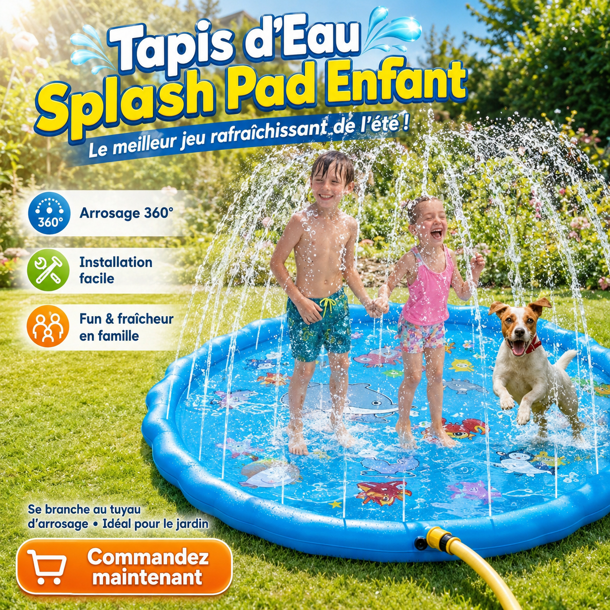 Splash Pad Enfant 360°