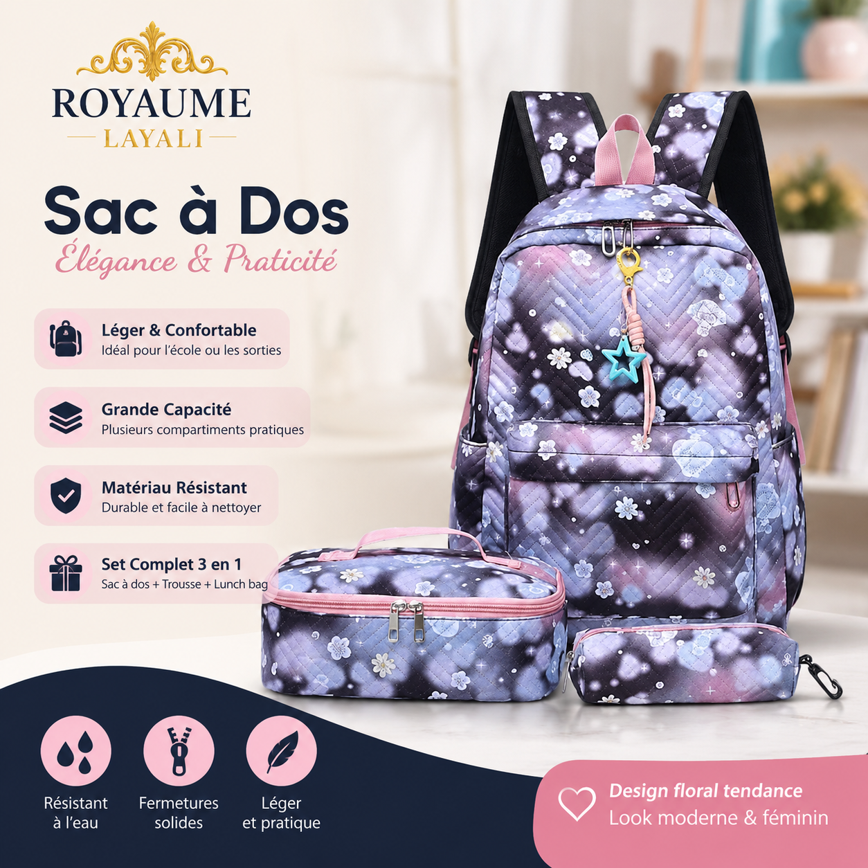 Collection Sacs à Dos Scolaires — Promotion Limitée