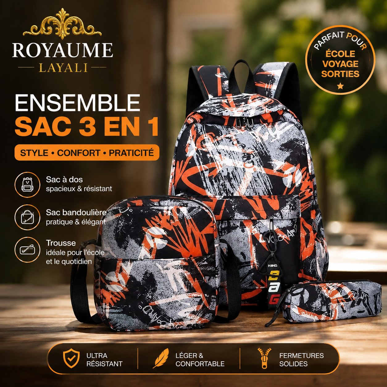 Collection Sacs à Dos Scolaires — Promotion Limitée