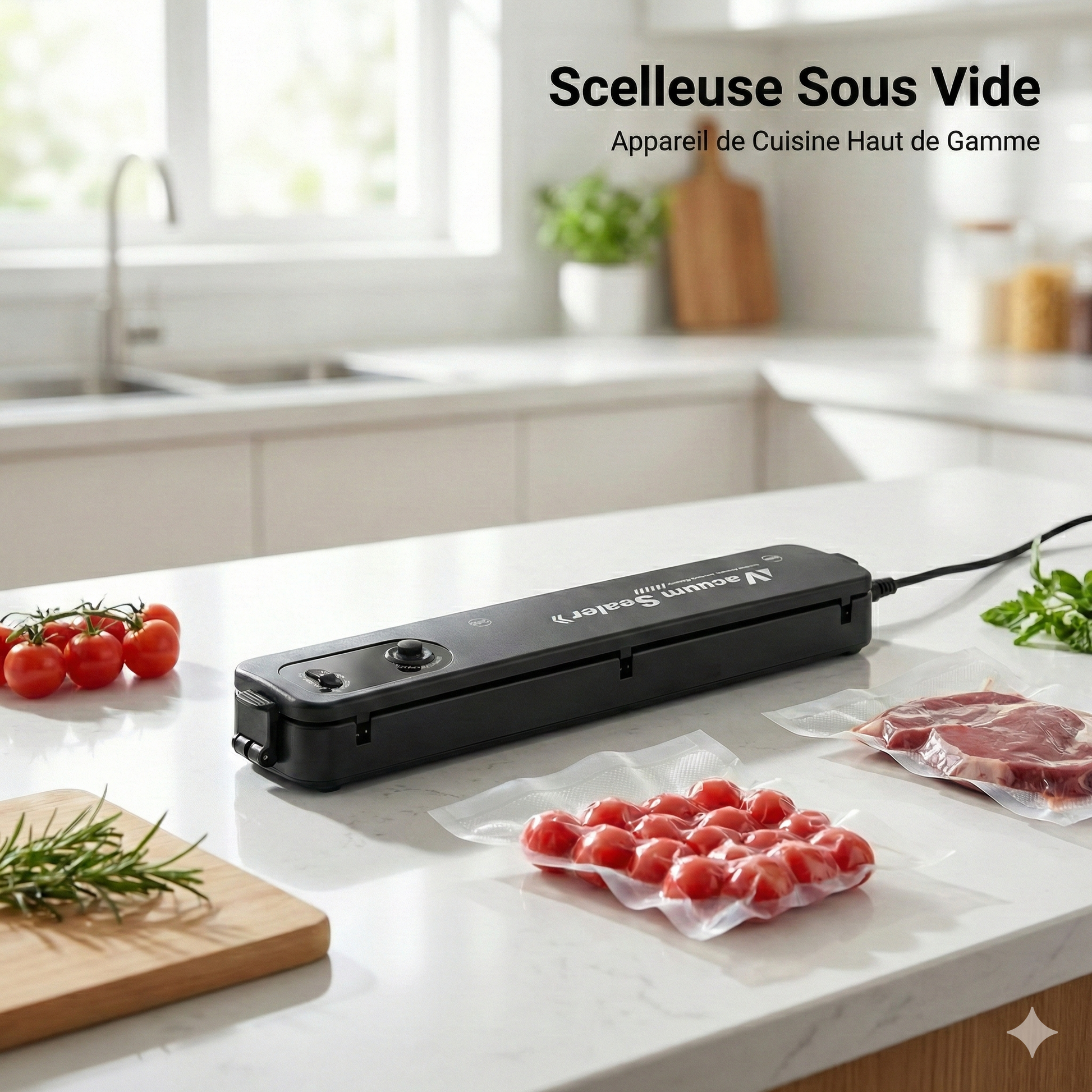 🥩 Machine Sous Vide – Vacuum Sealer Automatique