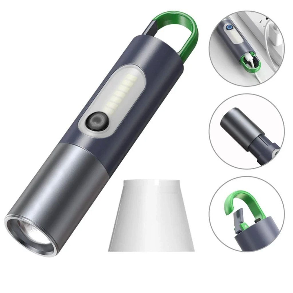 Lampe Camping Multifonction 2-en-1