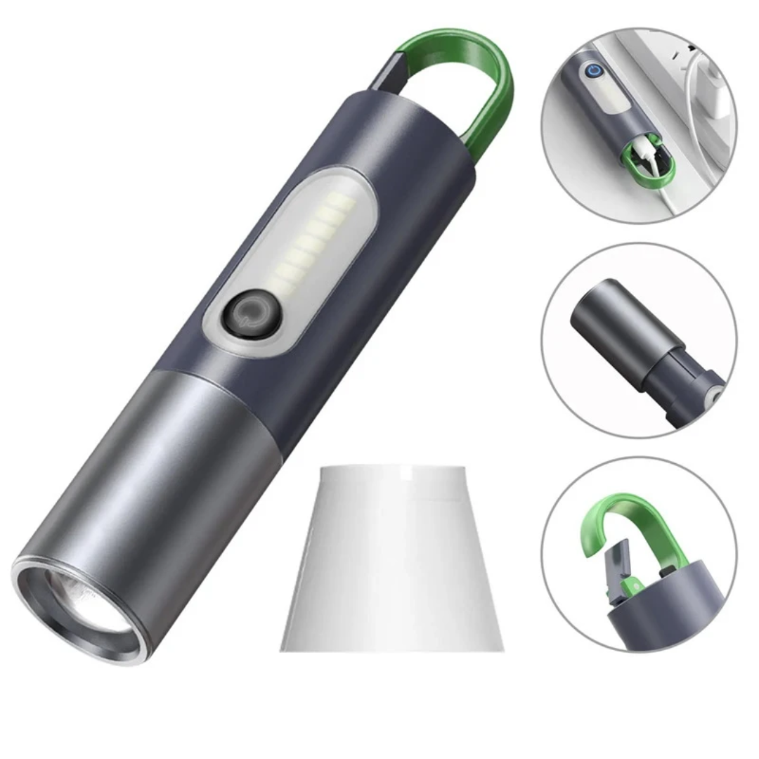 Lampe Camping Multifonction 2-en-1