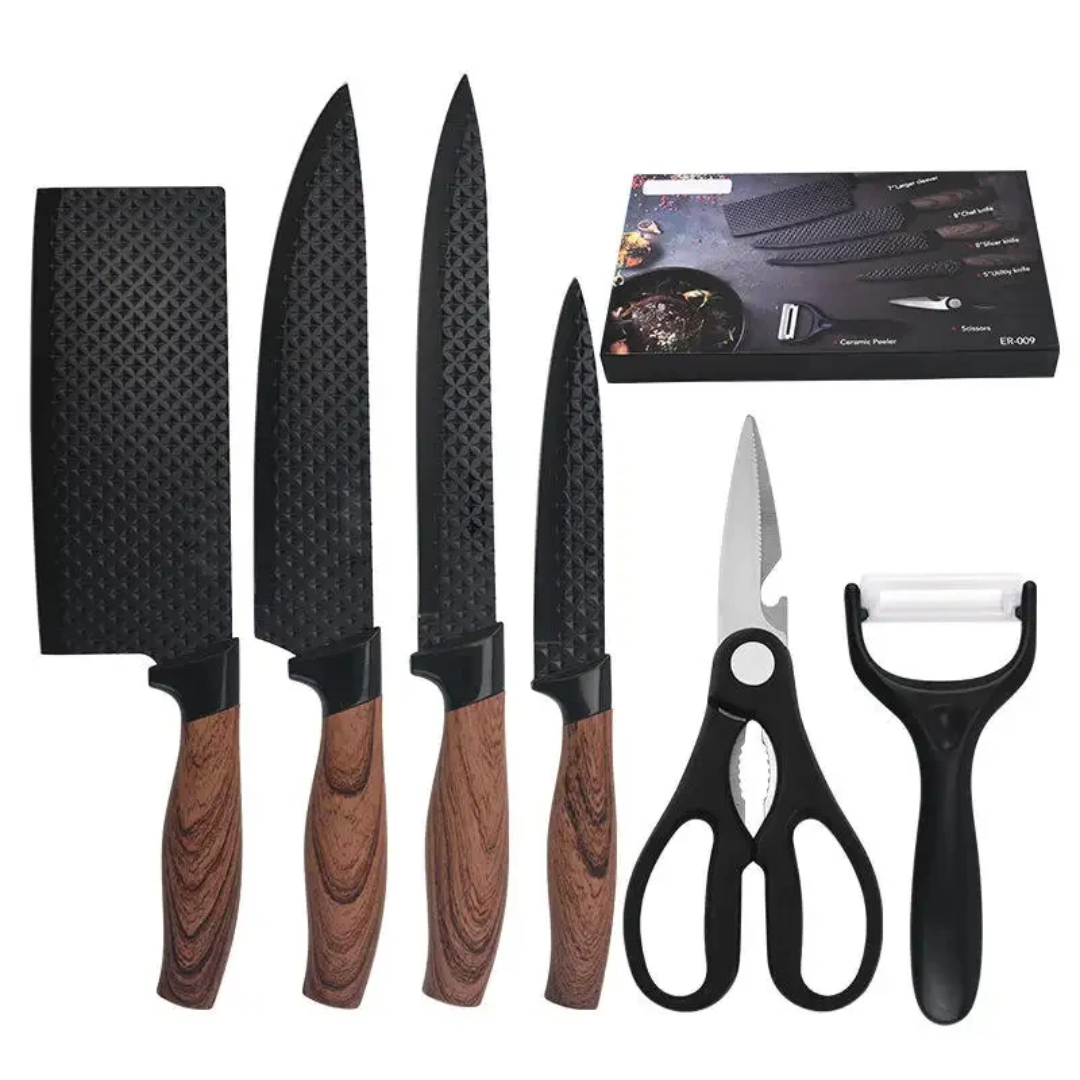 Set de Couteaux Premium 6 Pièces